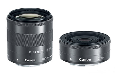 Objetivos para la Canon EOS M