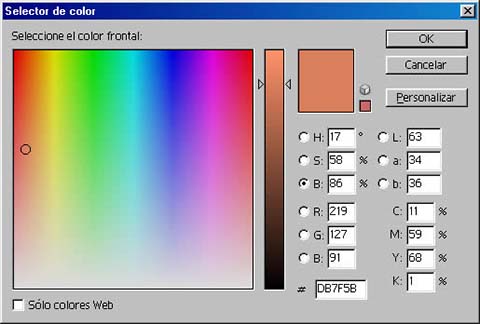 La profundidad de color determina la amplitud de la paleta de colores que utiliza una imagen