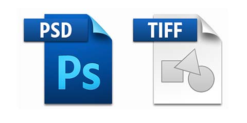 Es muy habitual utilizar los formatos PSD y TIF durante el proceso de edición de imágenes
